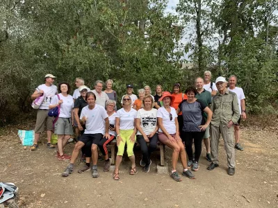 Marche nordique à Vaugrenier