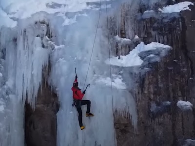 Cascade de glace Gialorgues