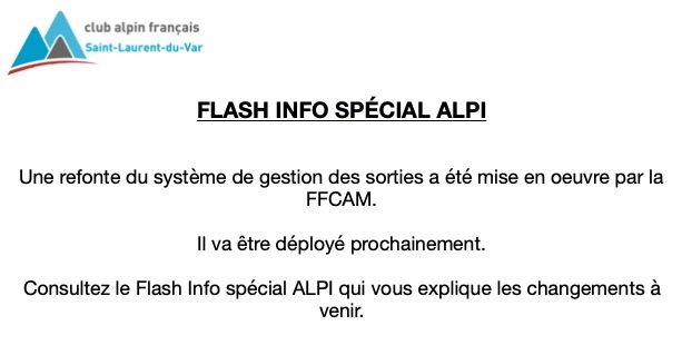 Popo-up Flash Info